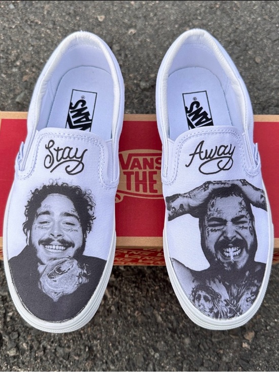 Vans Shoes - Custom Post Malone Vans